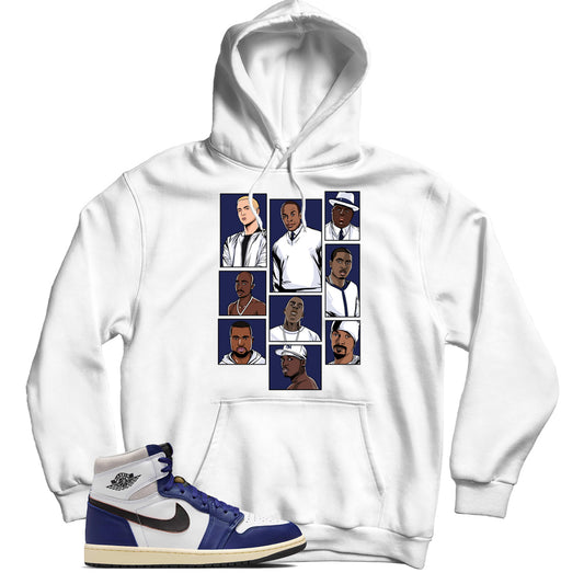 Jordan 1 Rare Air Deep Royal Blue hoodie