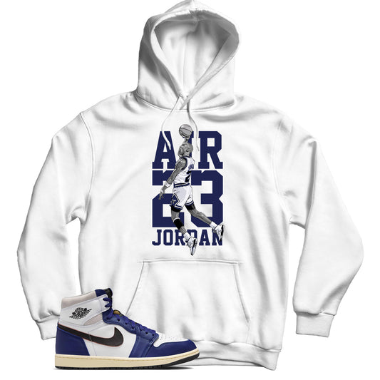 Jordan 1 Rare Air Deep Royal Blue hoodie