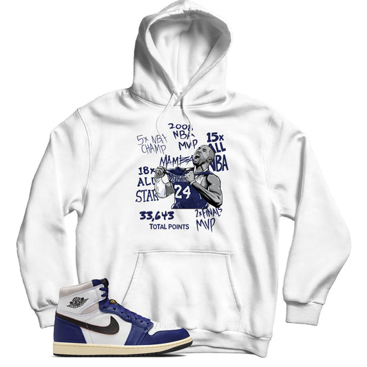 Jordan 1 Rare Air Deep Royal Blue hoodie