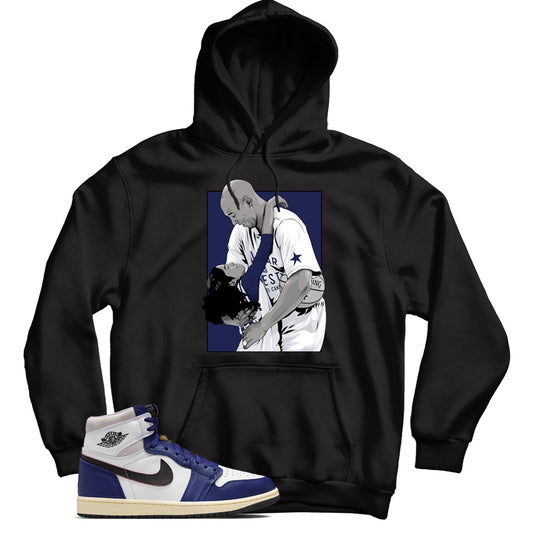 Jordan 1 Rare Air Deep Royal Blue hoodie