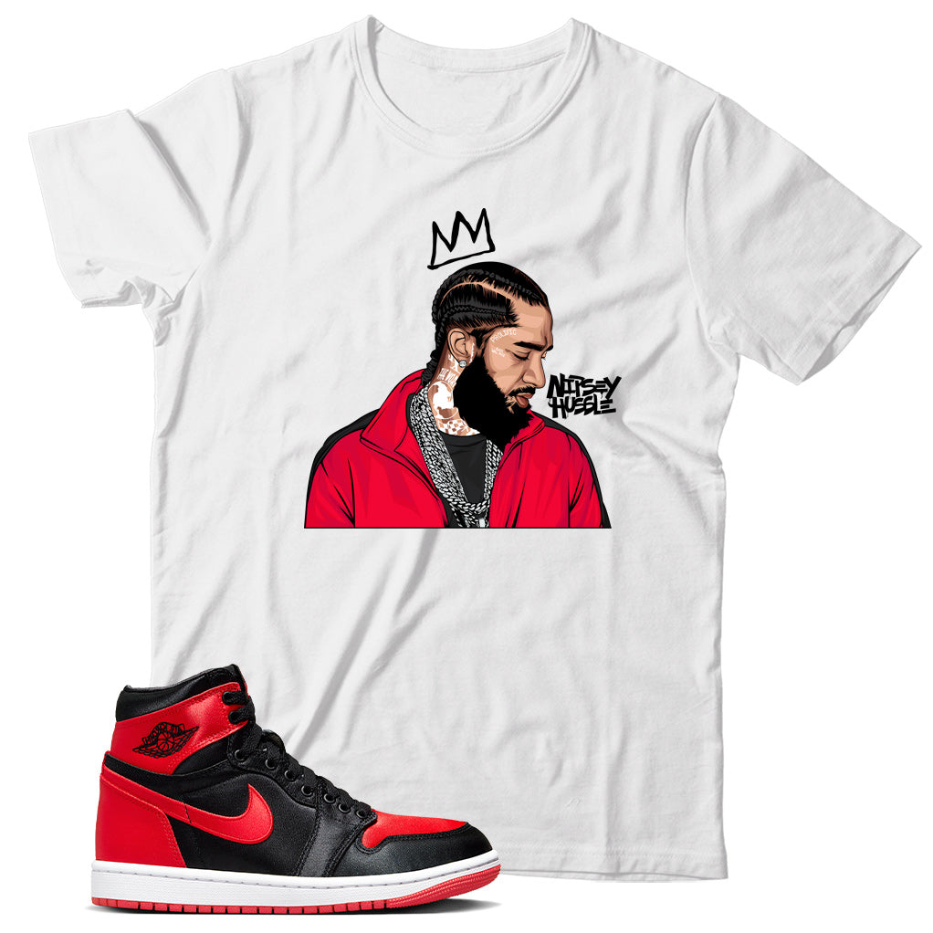 Jordan 1 Satin Bred shirt