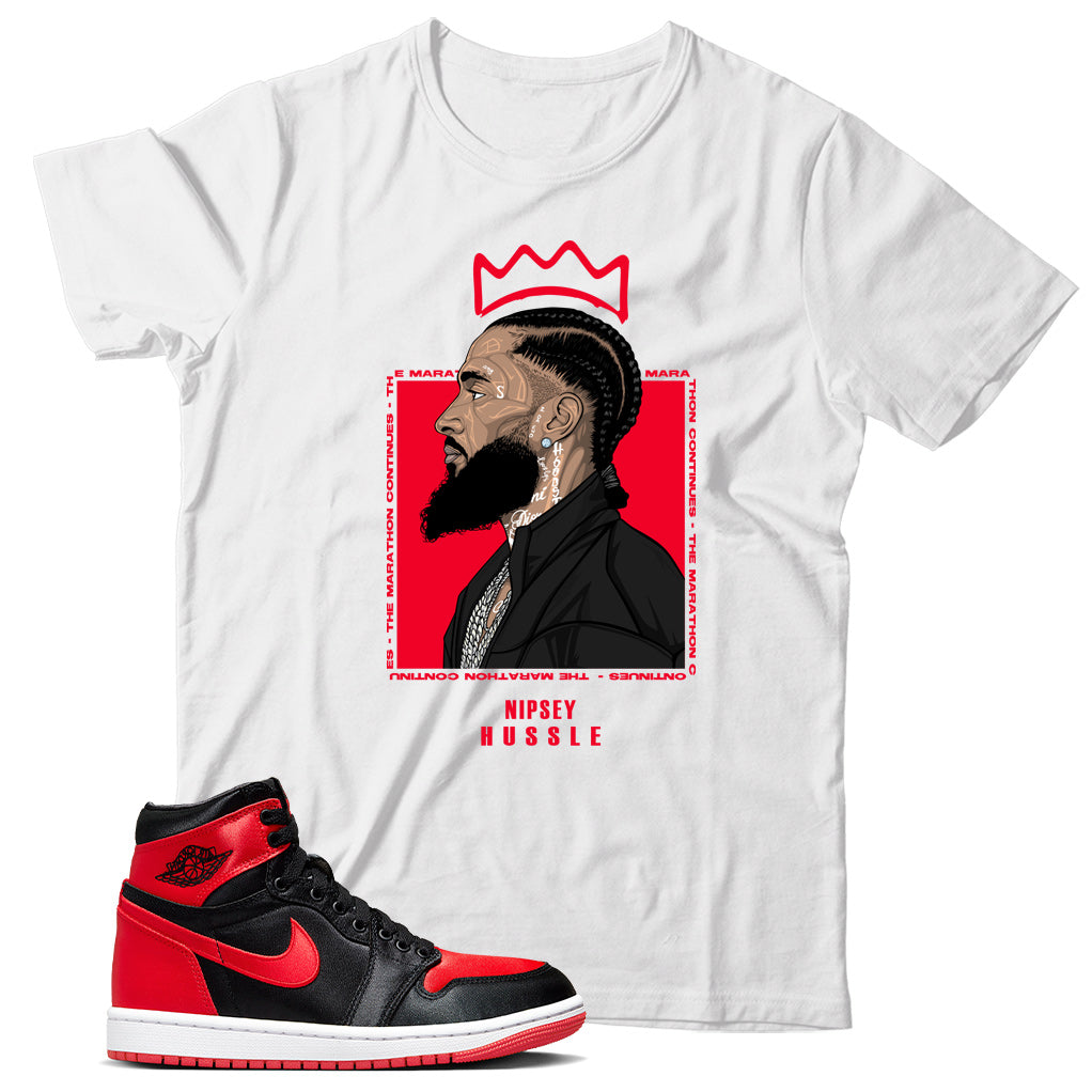 Jordan Satin Bred shirt