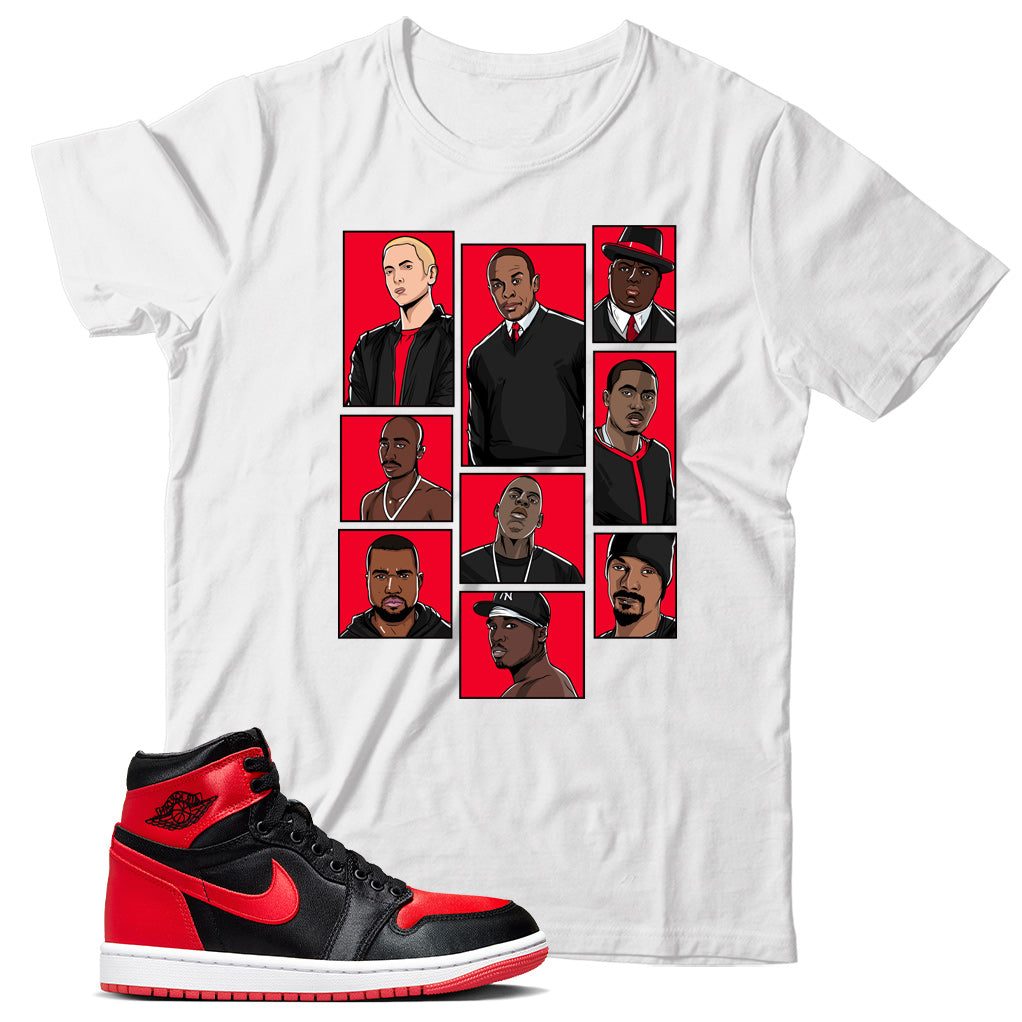 Jordan Satin Bred shirt