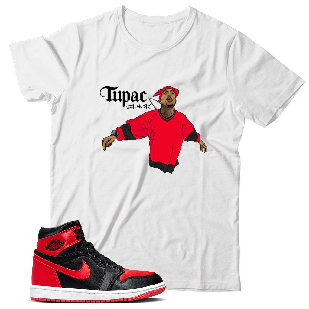 Jordan 1 Satin Bred tshirt