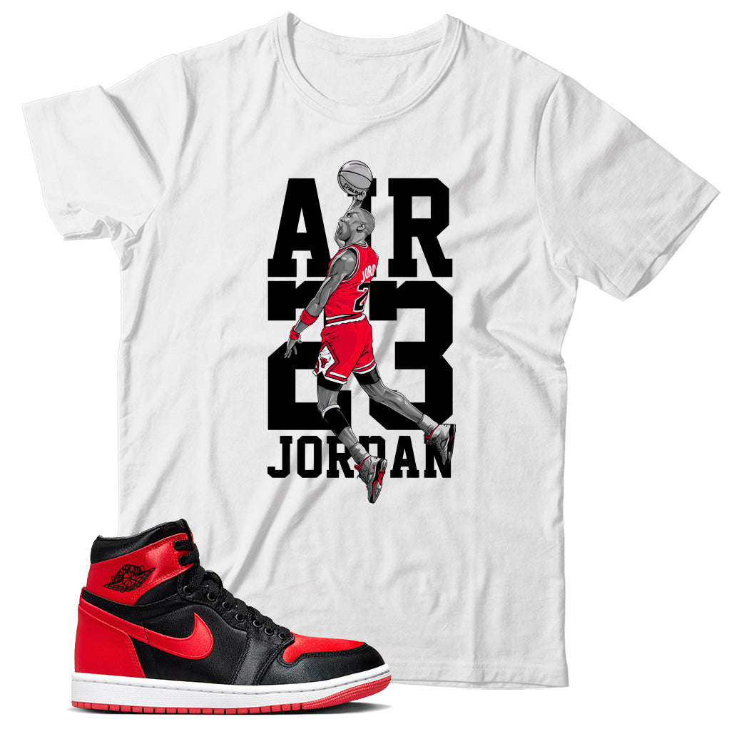 Jordan 1 Satin Bred shirt