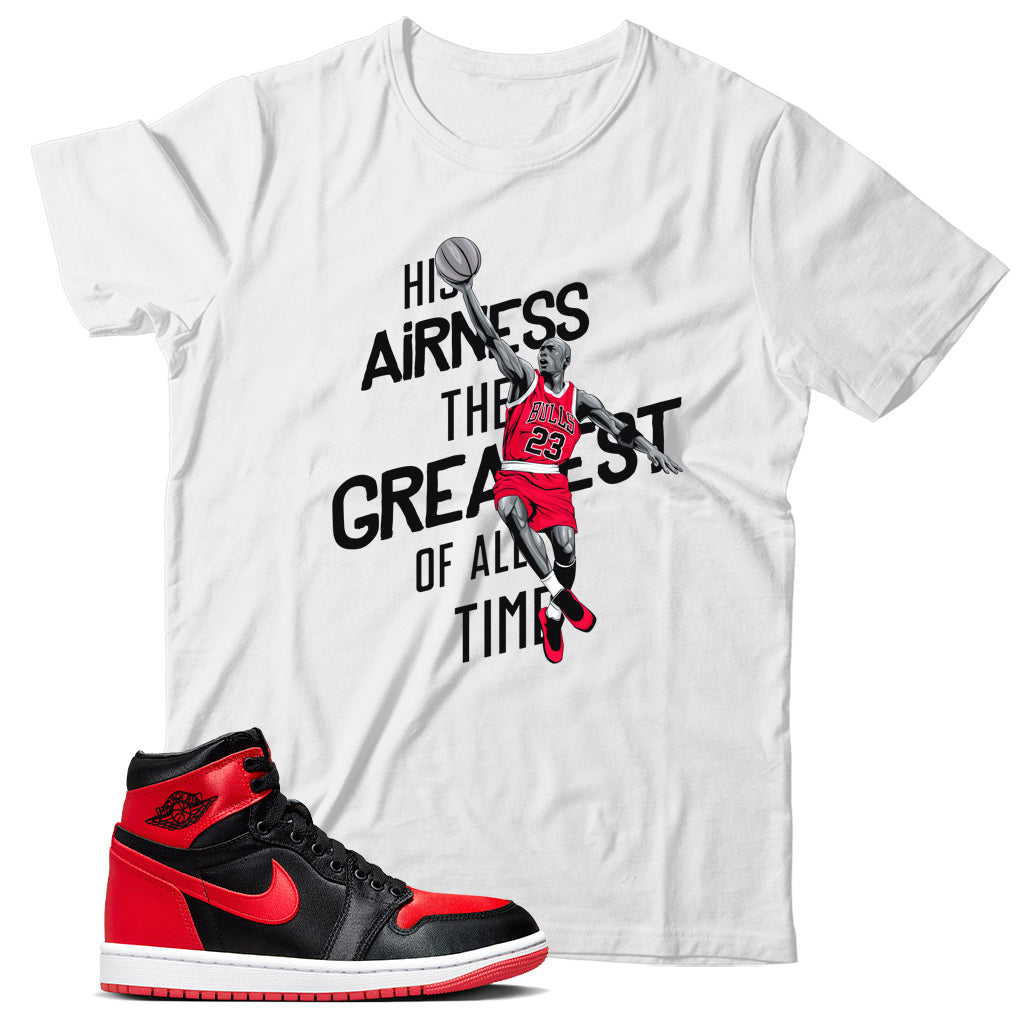 Jordan 1 Satin Bred shirt