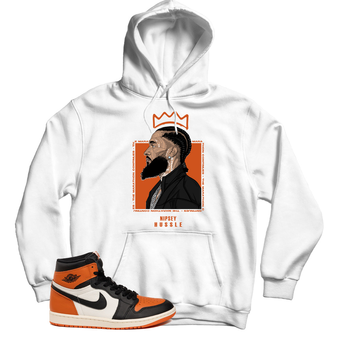 Jordan 1 Shattered Backboard hoodie