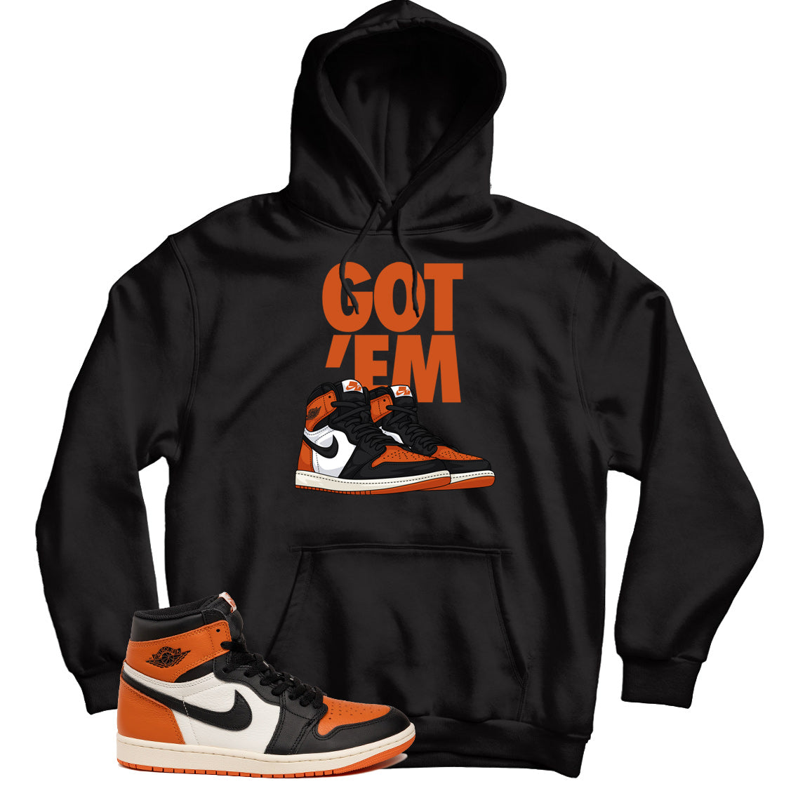 Jordan 1 Shattered Backboard hoodie