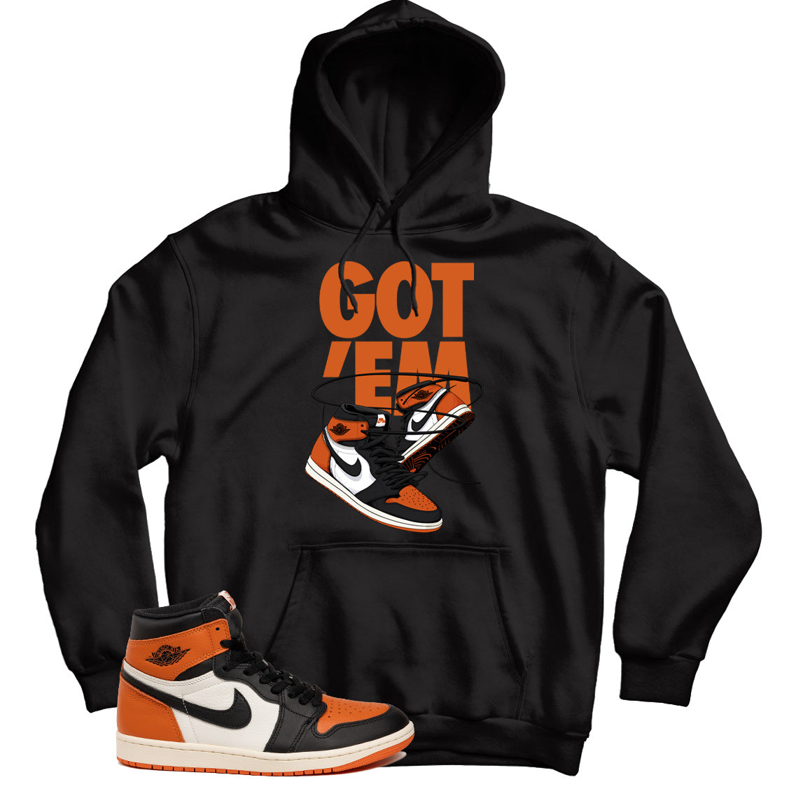 Jordan 1 Shattered Backboard hoodie