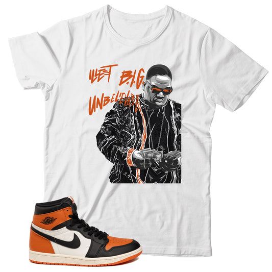 Shirt Match Jordan 1 Shattered Backboard