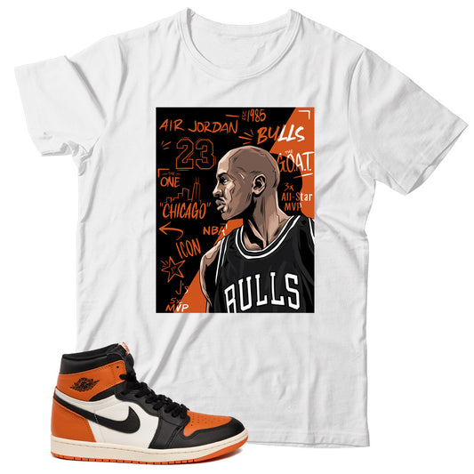 Jordan 1 Shattered Backboard shirt