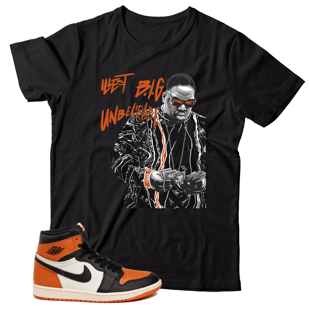 Shirt Match Jordan 1 Shattered Backboard