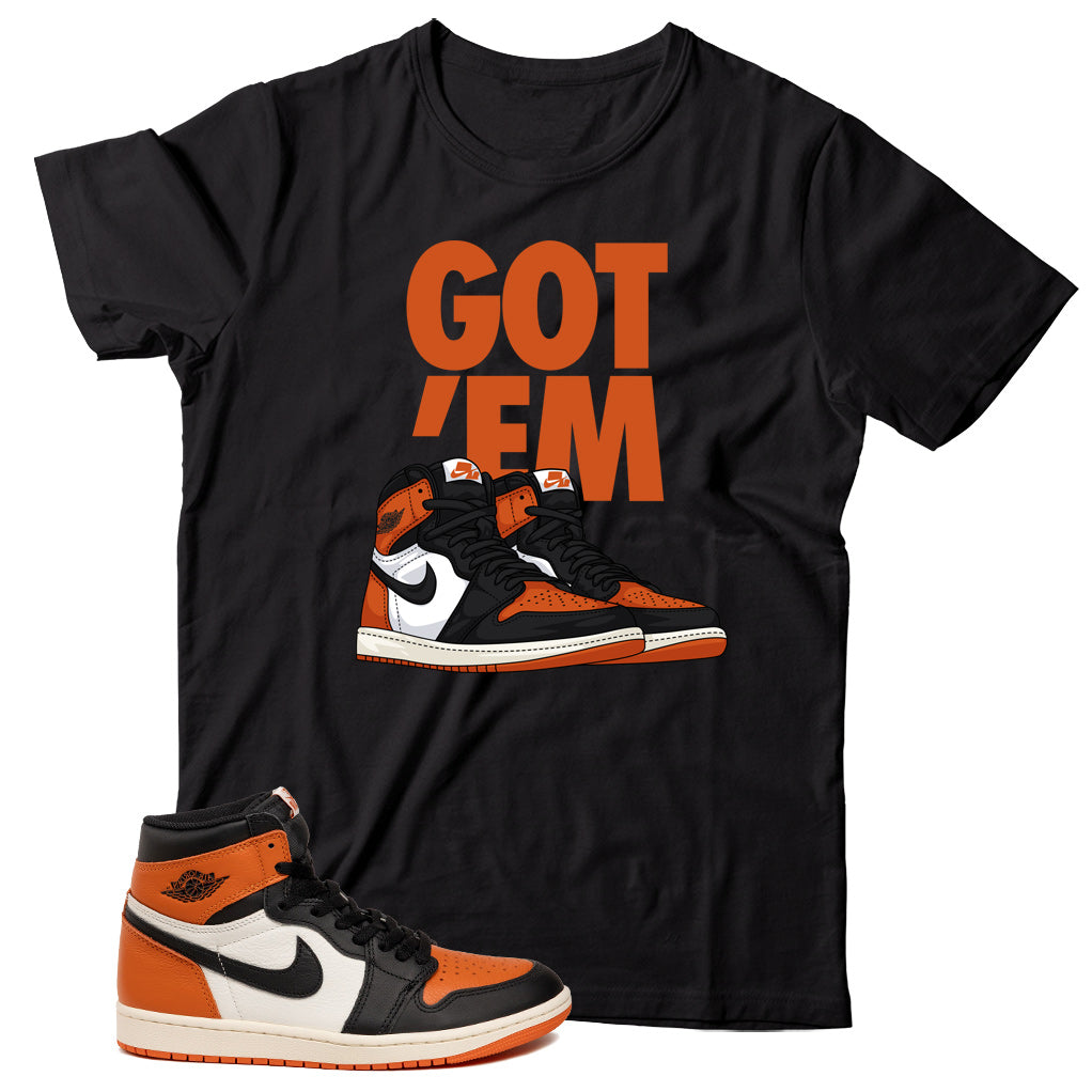 Jordan 1 Shattered Backboard shirt