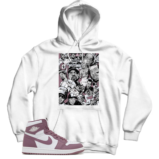 Jordan 1 Sky J Mauve hoodie