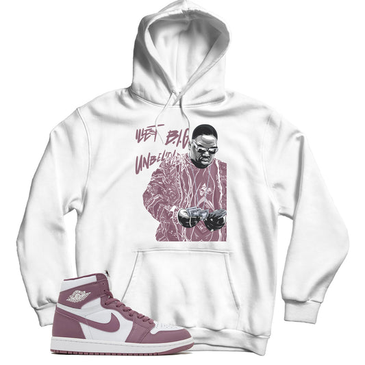 Jordan 1 Sky J Mauve hoodie