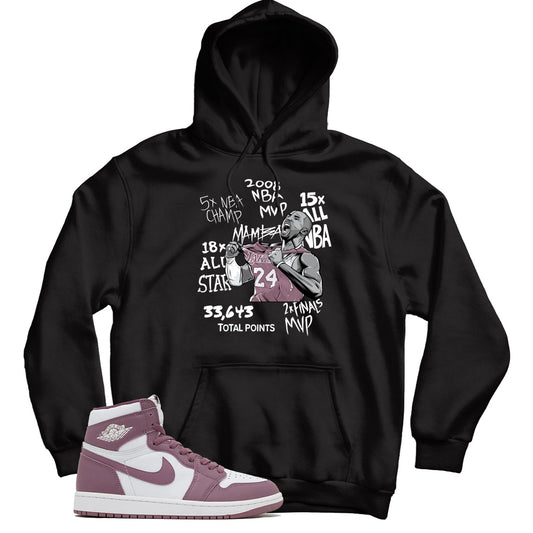 Jordan 1 Sky Mauve hoodie