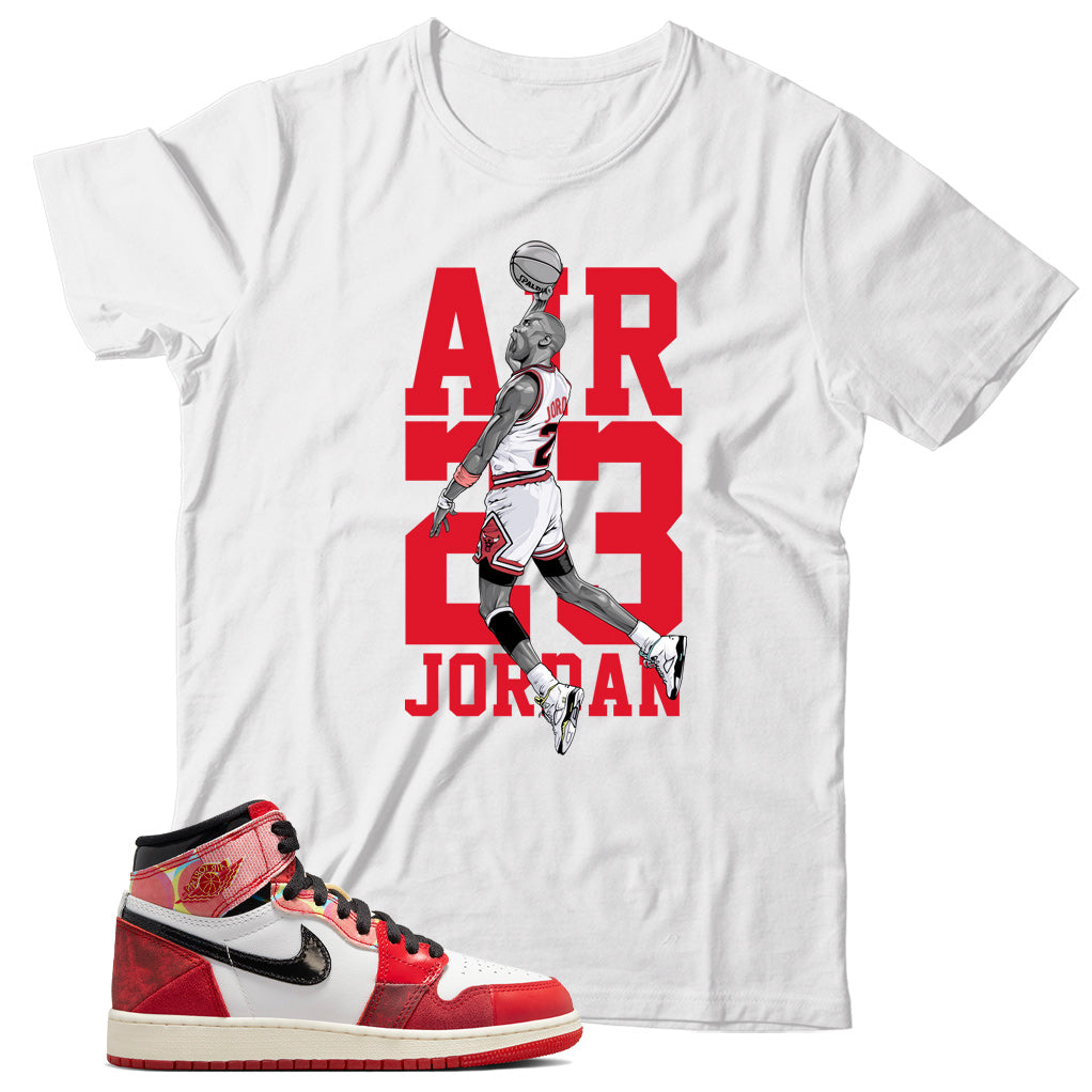 Jordan 1 Spider-Man Shirt