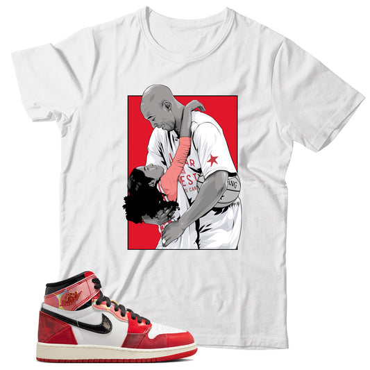 Jordan 1 Spider-Man Shirt