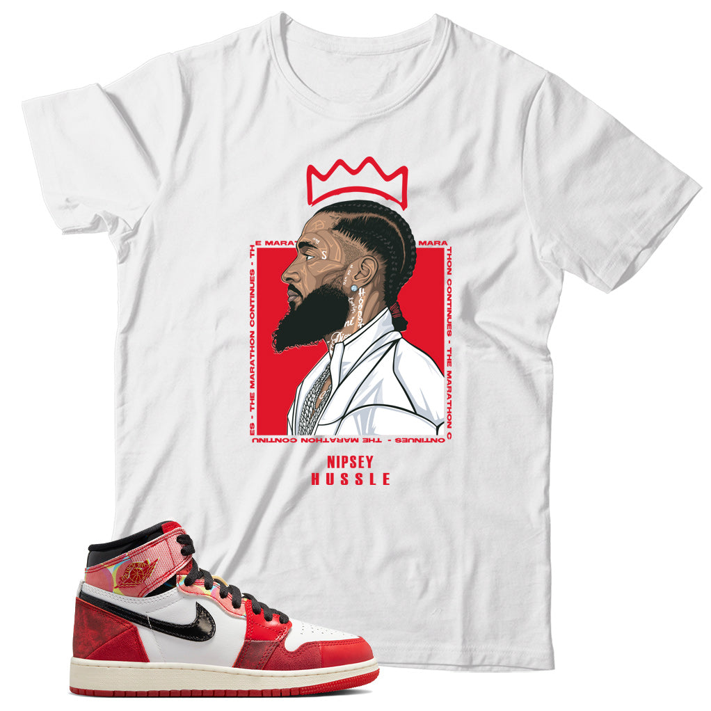 Jordan 1 Spider-Man Shirt