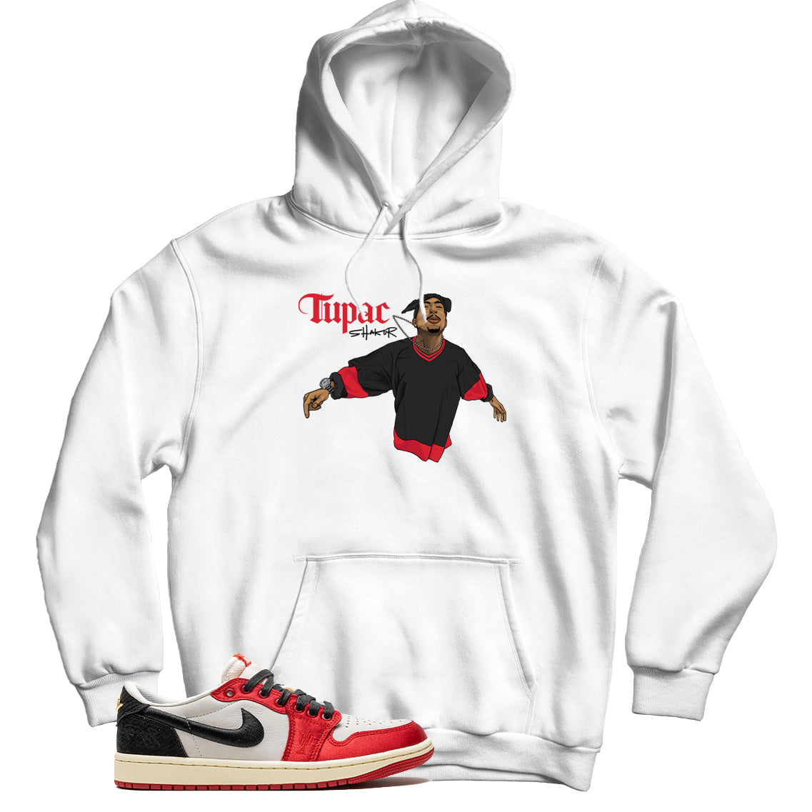 Hoodie Match Jordan 1 Low Trophy Room