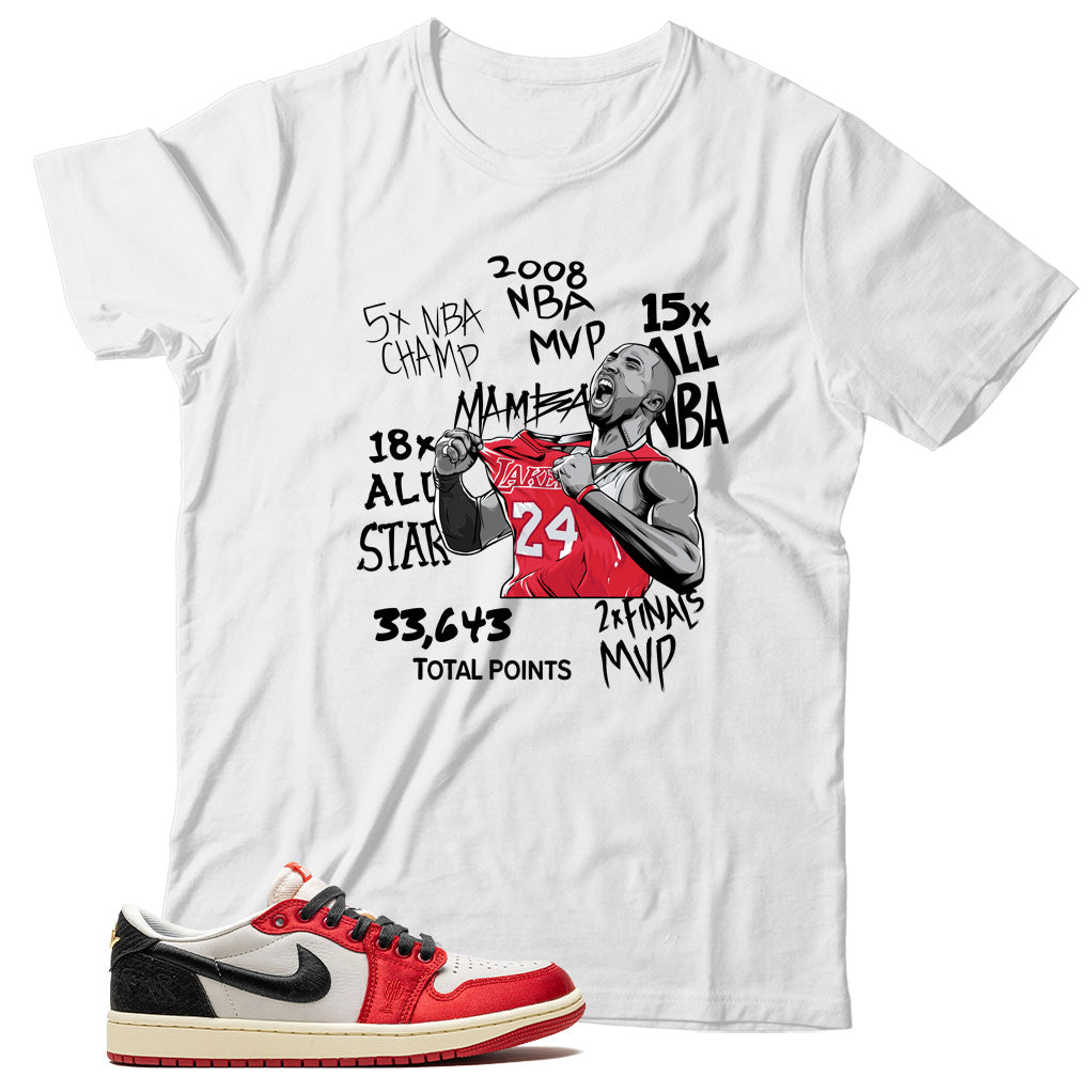 Jordan 1 Low Trophy Room shirt