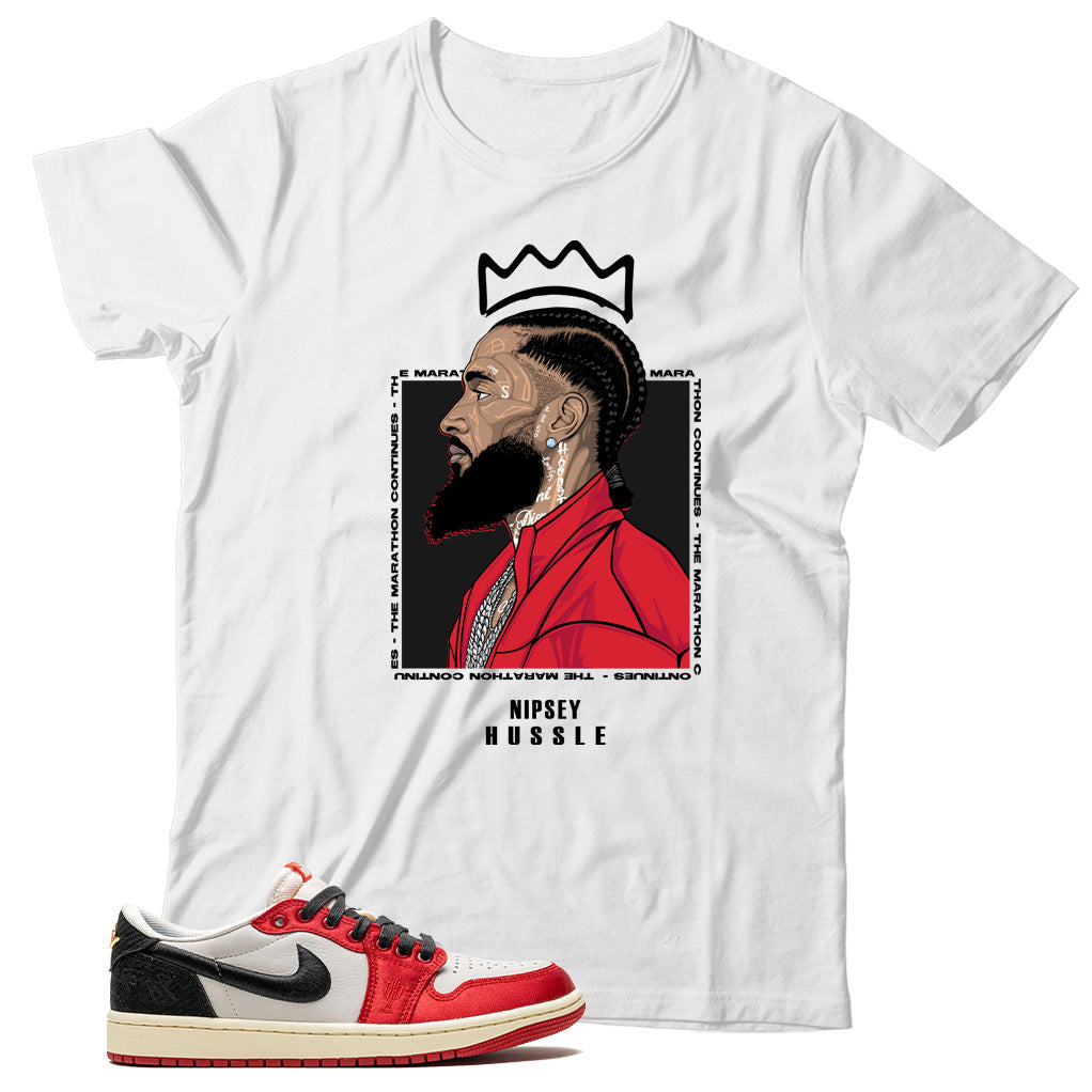 Jordan 1 Low Trophy Room shirt