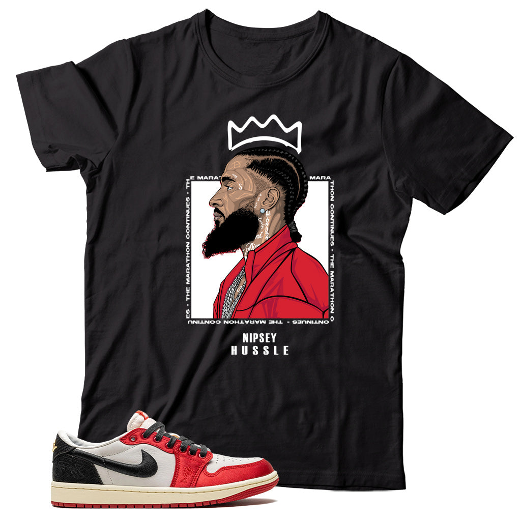 Jordan 1 Low Trophy Room shirt