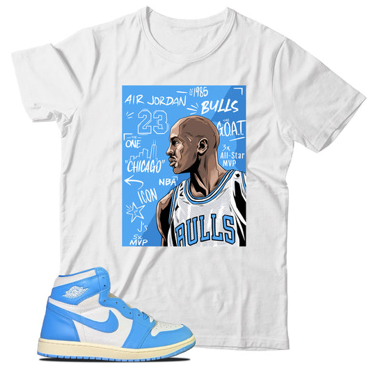 jordan 1 unc reimagined shirt