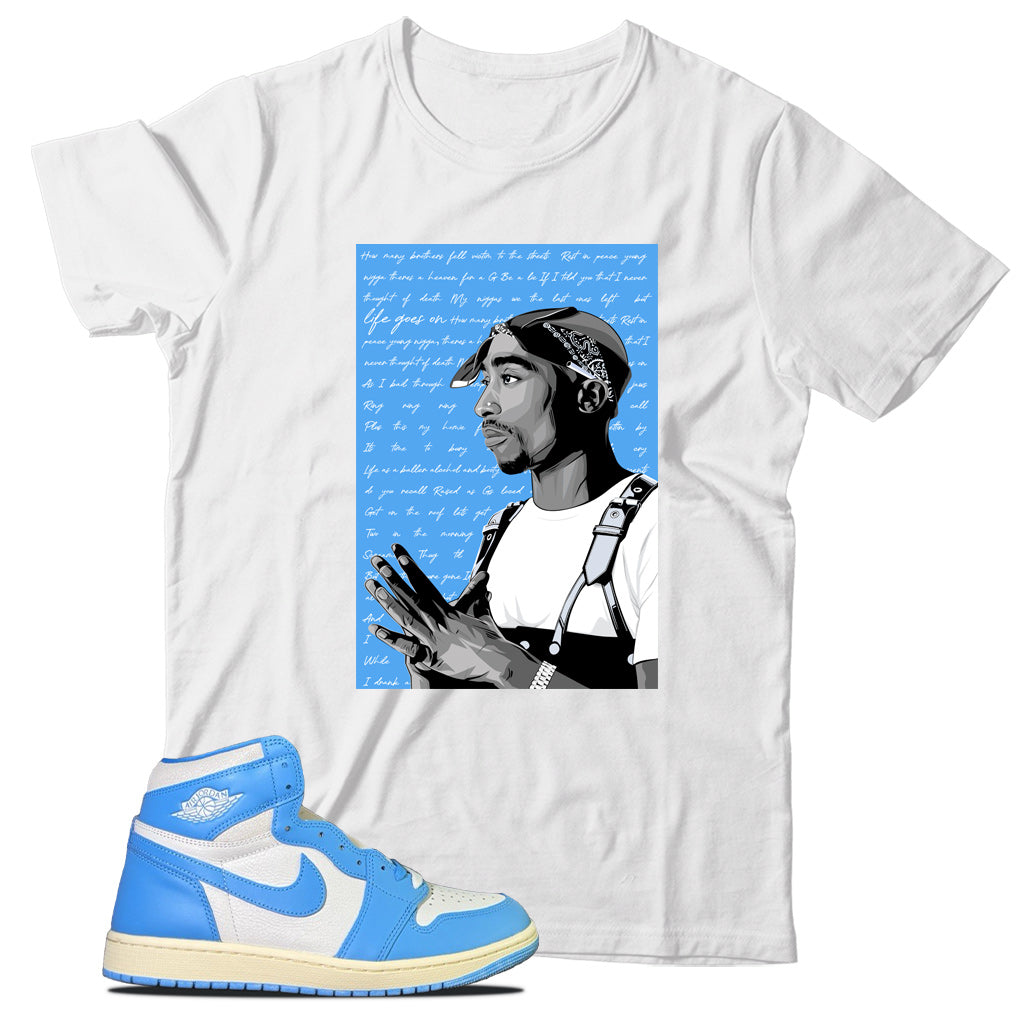 Jordan 1 UNC Reimagined shirt