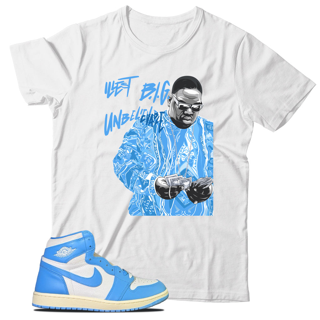 jordan 1 unc reimagined shirt