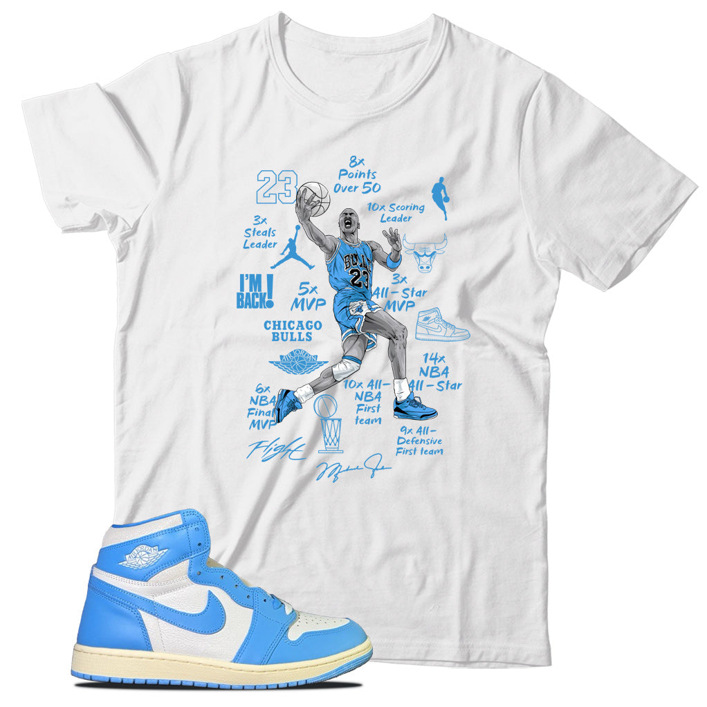 jordan 1 unc reimagined shirt