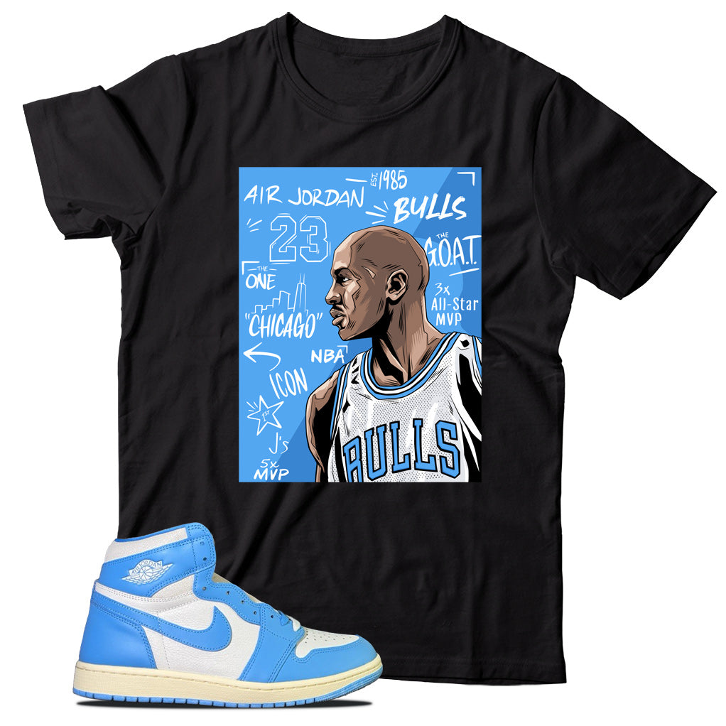 jordan 1 unc reimagined shirt