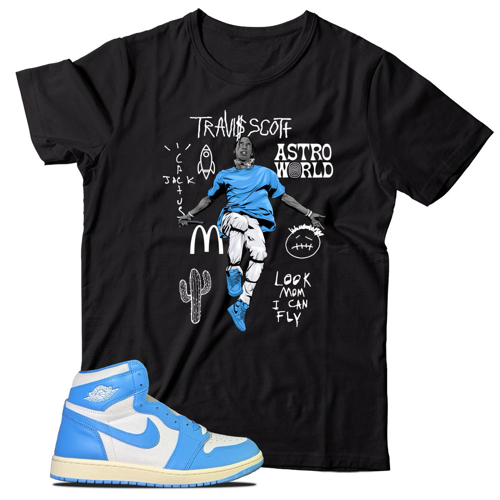 jordan 1 unc reimagined shirt