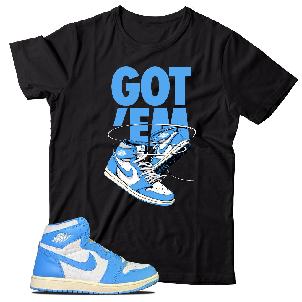 jordan 1 unc reimagined shirt