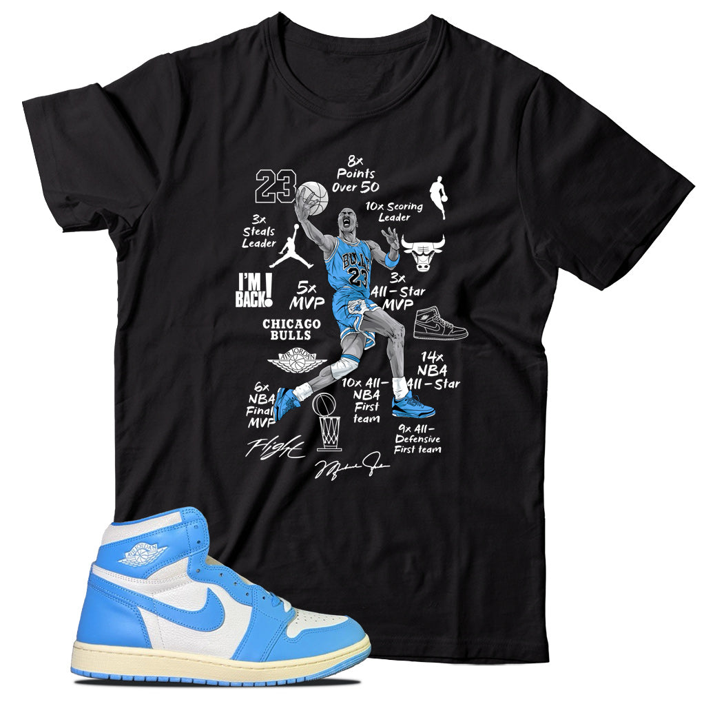 jordan 1 unc reimagined shirt