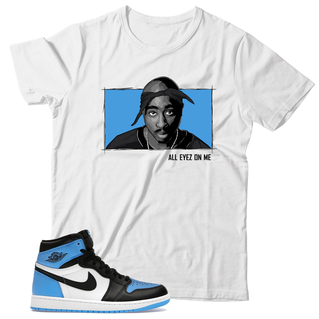 Jordan 1 UNC Toe shirt