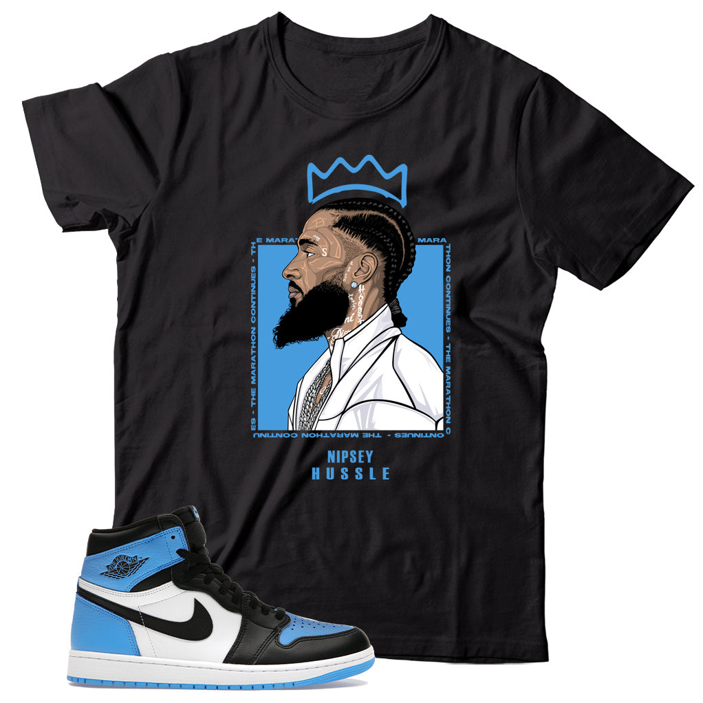 Jordan 1 UNC Toe shirt