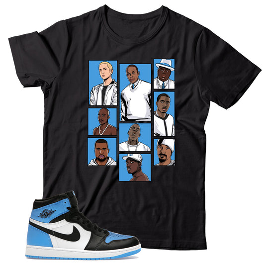 Jordan 1 UNC Toe shirt