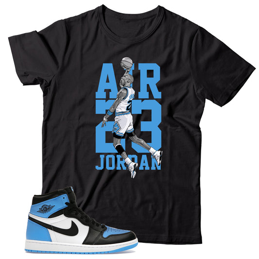 Jordan 1 UNC Toe shirt