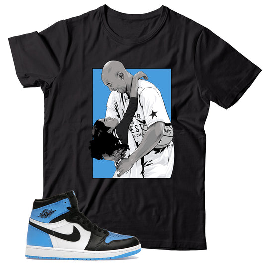 Jordan 1 UNC Toe shirt