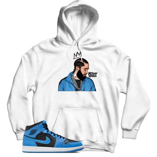 Jordan 1 University Blue hoodie