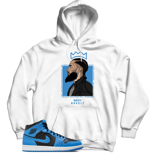 Jordan 1 University Blue hoodie