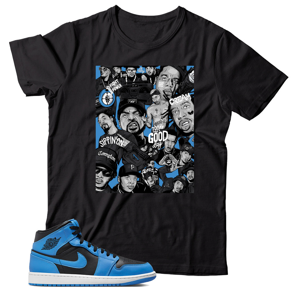 Jordan 1 University Blue shirt