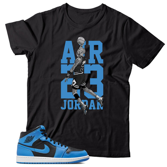 Jordan 1 University Blue shirt