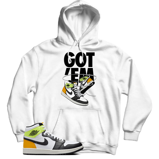 Jordan 1 Volt Gold hoodie