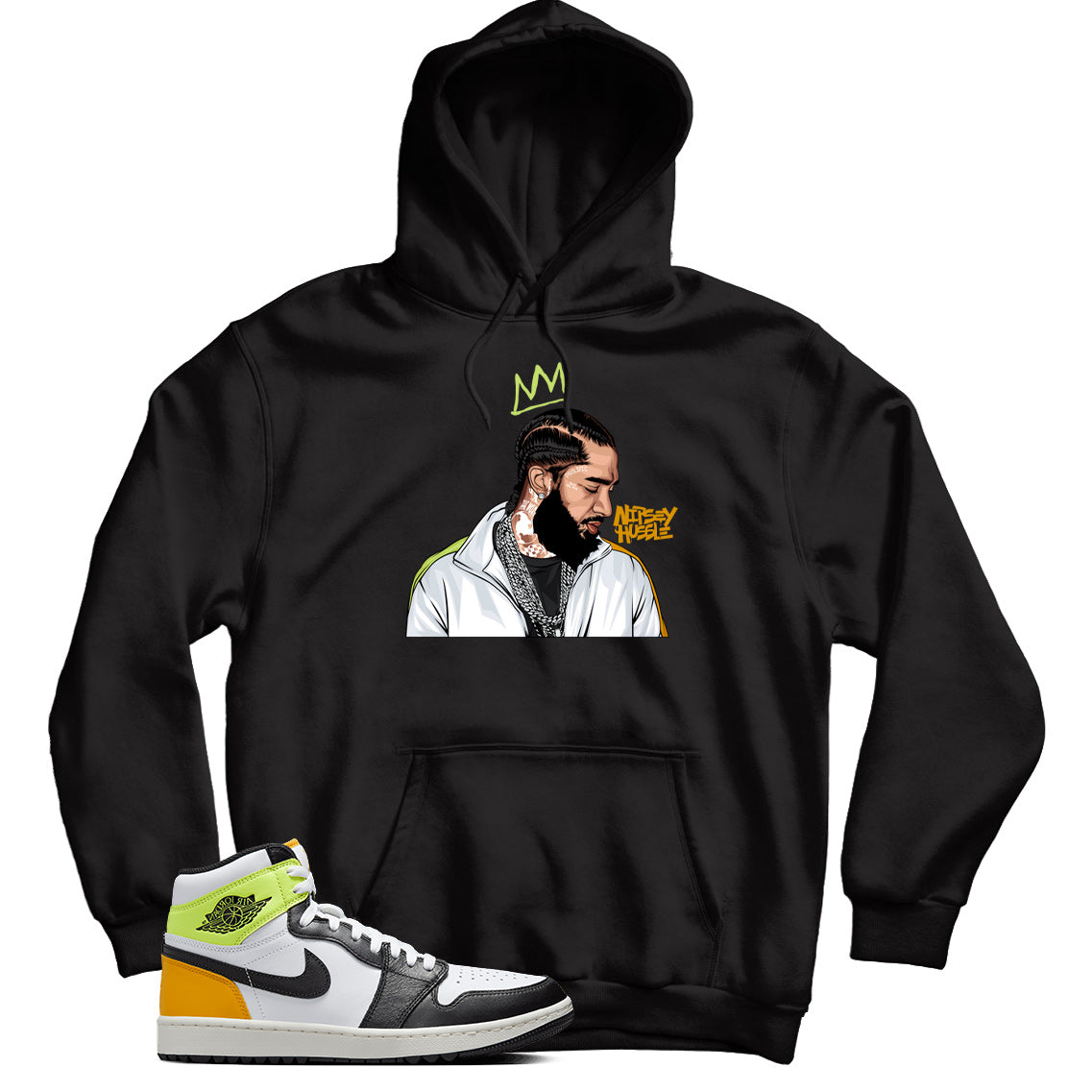 Hoodie Match Jordan 1 Volt Gold