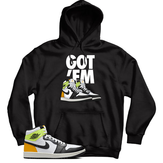 Jordan 1 Volt Gold hoodie