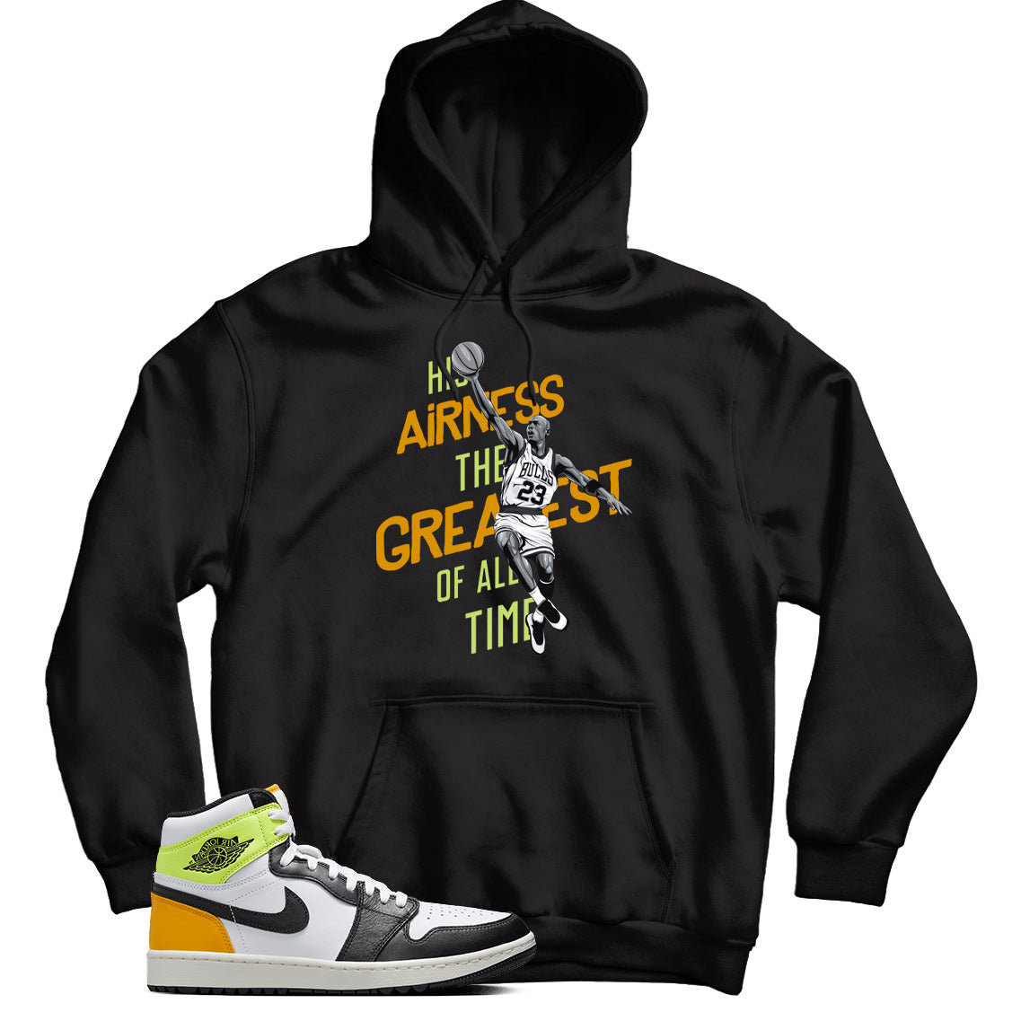 Jordan 1 Volt Gold hoodie