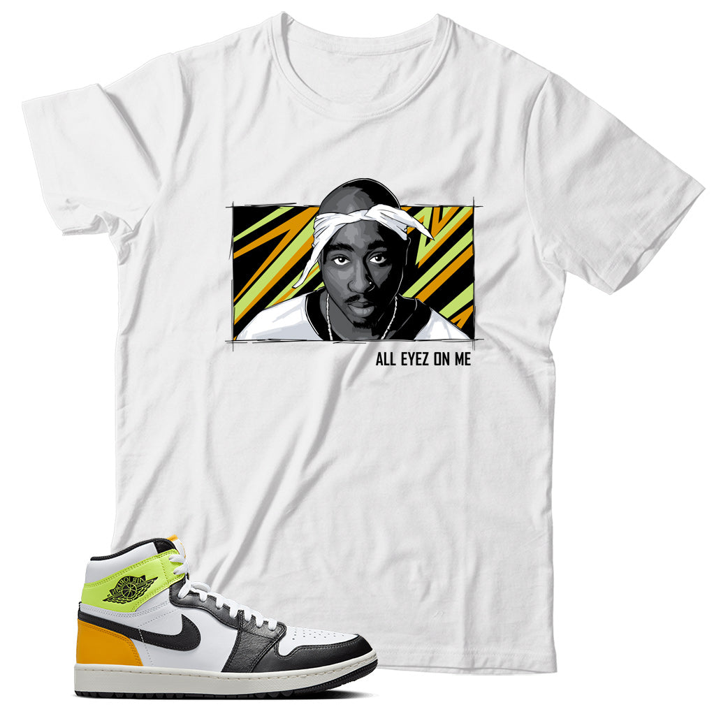 Jordan 1 Volt Gold shirt