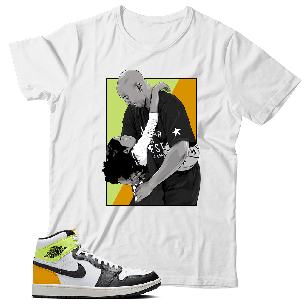 Jordan 1 Volt Gold shirt